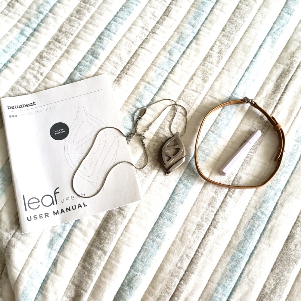 Bellabeat Leaf Fitness Tracker necklace bracelet